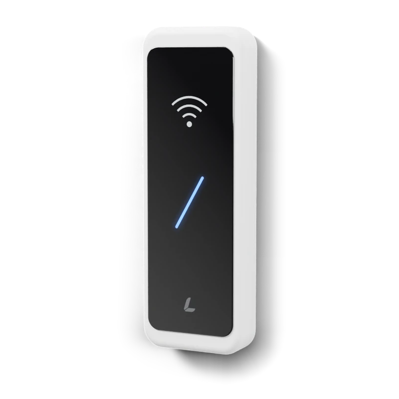 LaQuest Smart Access Reader, card and mobile reader, concept render